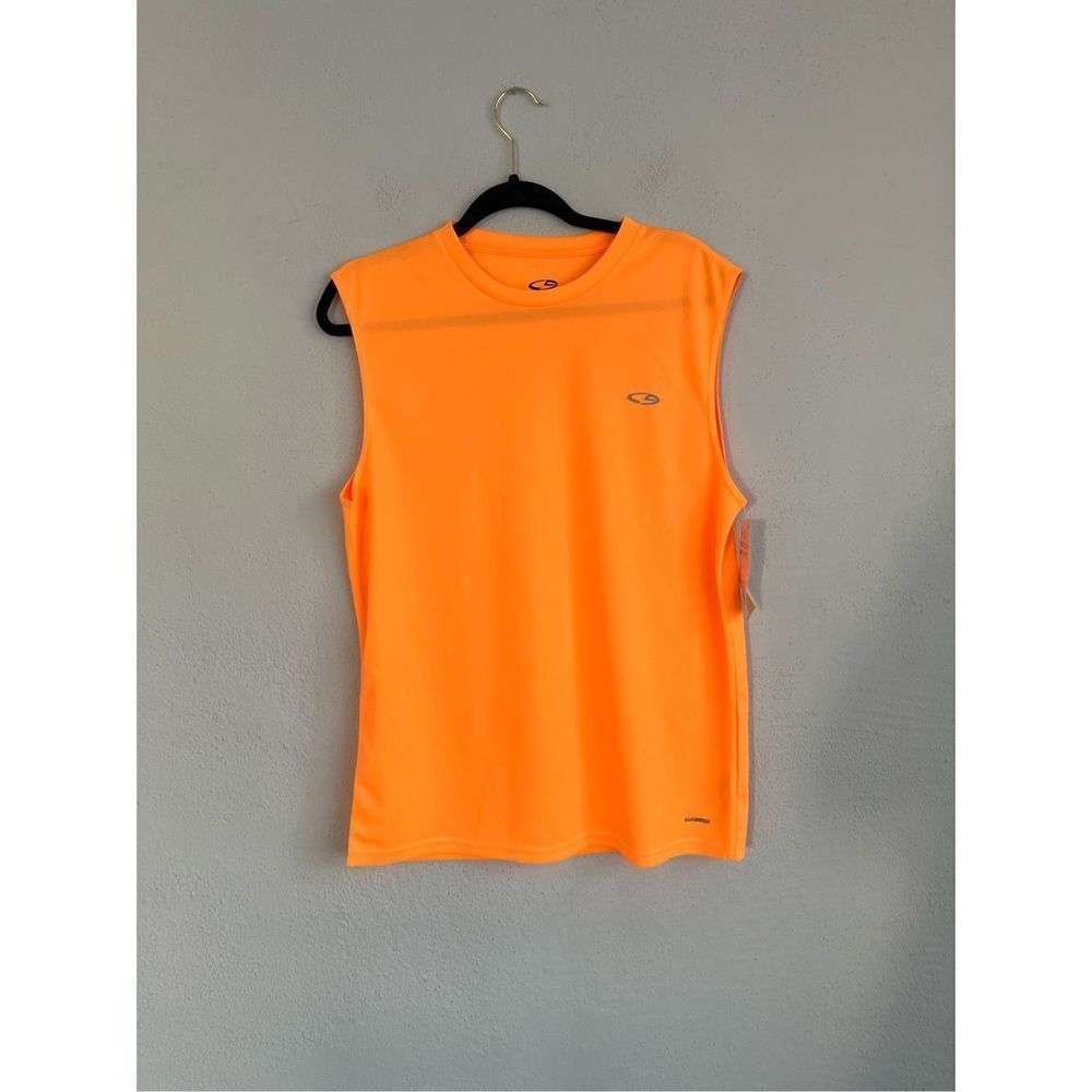 Champion Man Orange DuoDry Jersey, Size M